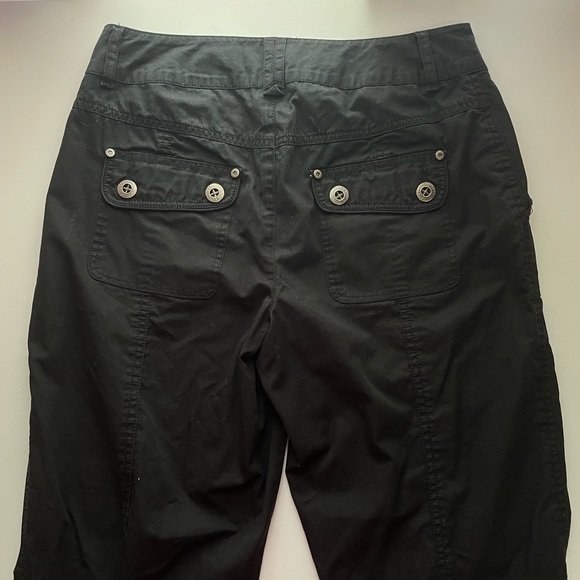 Black Cargo Pants - Picture 5 of 7